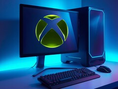 Oyun bilgisayarı ekranında görünen Xbox logosu