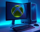 Oyun bilgisayarı ekranında görünen Xbox logosu