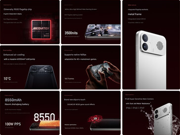 Oyun telefonunun öne çıkan özellikleri (makine çevirisi)