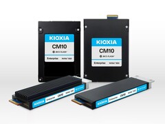 Kioxia'nın CM10 Serisi, tüm veri merkezi form faktörlerini destekler.