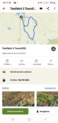uygun fiyatlı Touroll B2 giriş seviyesi e-bisiklet ile 12 millik test pisti