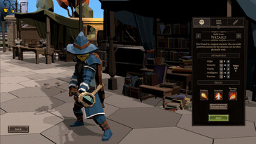 Stolen Realm'daki bir karakteri gösteren bir resim.