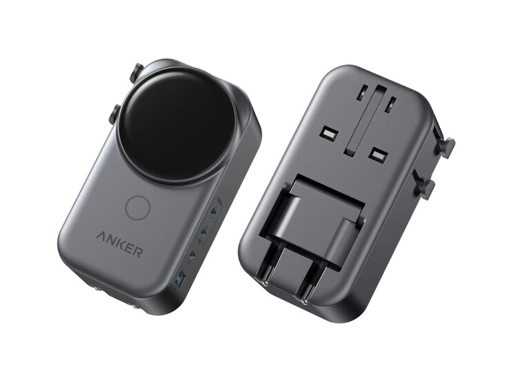 Anker Nano Evrensel Şarj Cihazı (4'ü 1 arada, 100 W, Akıllı Ekran)
