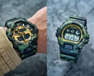 Casio G-Shock GA-700CMG-3AER (solda) ve DW-6900CMG-3ER (sağda).