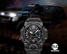Casio'nun yeni GWG-B1000TLC-1A modeli, tasarım ipuçlarını doğrudan Dakar Rallisi gece sürüşünden alıyor. (Resim kaynağı: Casio)