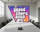 Konferans odasında gösterilen GTA 6 logosu