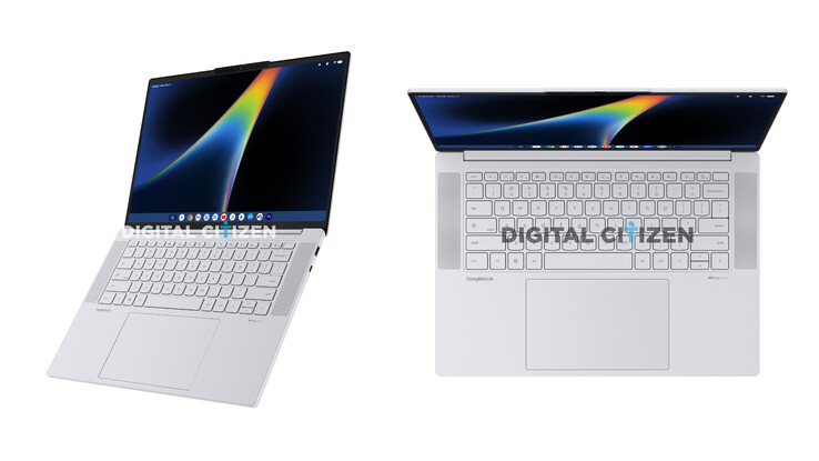 Lenovo Googlebook 15'te de dört hoparlör bulunuyor gibi görünüyor.