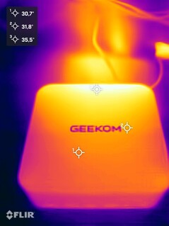 Geekom A8 Max stres testi (üst taraf)
