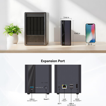 NAS'ın tasarımı ve bağlantı noktası seçenekleri