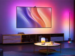 Govee TV Backlight 3 odada gösterilmektedir