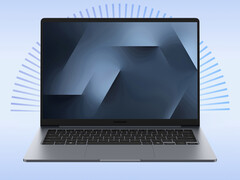 Galaxy Book 6'nın fiyatı 799 dolardan başlıyor. Resimde: dizüstü bilgisayarın önden görünümü.