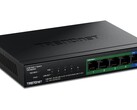 Trendnet’in fansız TPE-BG350 çoklu gigabit anahtarı, sağlam bir metal kasaya sahiptir