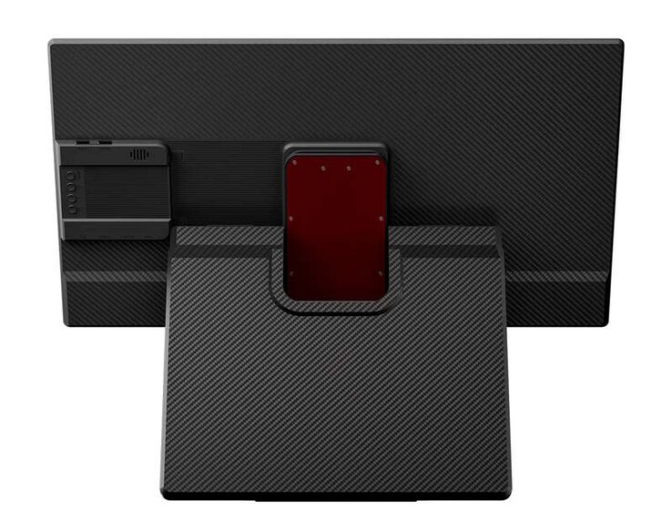 Bu taşınabilir monitörün standı döndürülebilir (Resim kaynağı: Blackview)