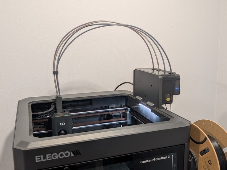 Kanvas sistemini hotend'e bağlayan dört PTFE ayar.