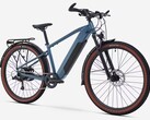 Yeni Decathlon Rockrider E-EXPL 100 LTD arazi tipi e-bisikletten bir görüntü.