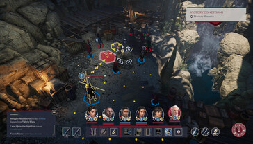Expeditions: Rome oyunundaki bir savaşı gösteren bir resim.