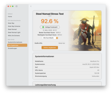Steel Nomad Stres Testi (Yüksek Güç modu)