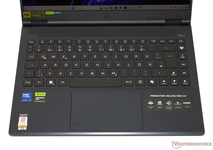 Klavye Acer Predator Helios Neo 14 (2024)
