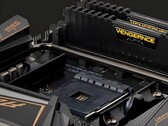 Corsair'in Vengeance RAM'i bir anakart üzerinde. (Resim Kaynağı: Corsair)