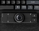 Siyah renkli Keychron Nape Pro kablosuz trackball fare