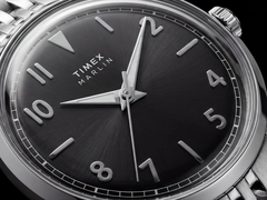 Timex 34 mm Marlin Quartz Siyah kadran