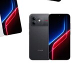 Honor WIN Turbo 2 olduğu iddia edilen siyah renkli cihaz.