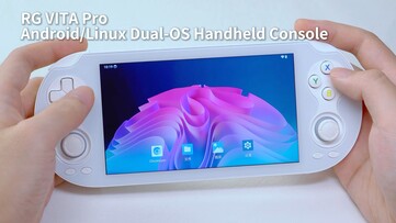 Anbernic RG Vita Pro'daki Android ana ekranı.