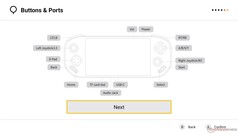 Arka taraftaki iki ek düğme eşleştirilebilir