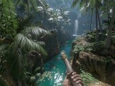 Şu anda Steam'de satışta olan Green Hell oyunundaki ormanı gösteren bir görsel.