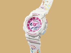 Casio Baby-G BA-110XMLP25-7PFUN (resimde) My Little Pony ile işbirliği içinde tasarlanan en yeni saattir. (Resim kaynağı: Casio)