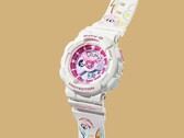 Casio Baby-G BA-110XMLP25-7PFUN (resimde) My Little Pony ile işbirliği içinde tasarlanan en yeni saattir. (Resim kaynağı: Casio)