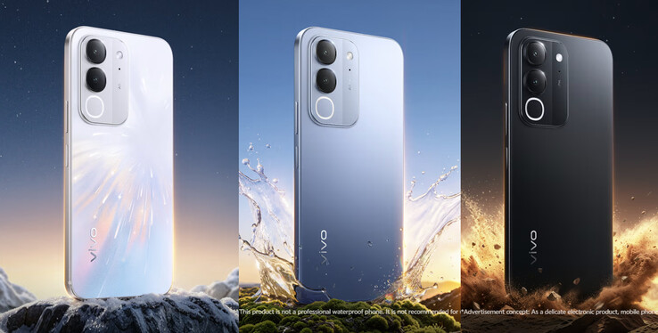 Baby's Breath, Clear Blue ve Polar Night renklerinde Vivo Y600i