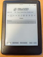KinAmp, Kindle'ınız için bluetooth kulaklıklarla kullanılabilen bir MP3 çalar (Resim Kaynağı: Notebookcheck)