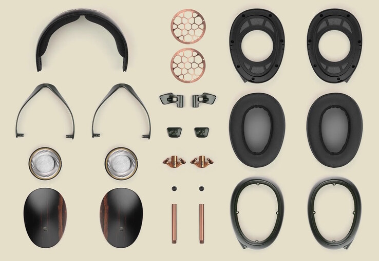 Meze Audio Strada, aşınmış veya kırılmış bileşenleri değiştirmek için kolayca demonte edilebilir. (Resim kaynağı: Meze Audio)