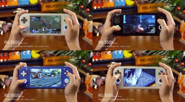 Anbernic RG 55G1, bazı hafif Nintendo Switch oyunları da dahil olmak üzere çeşitli cihazları emüle edebilecektir.