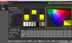 Calman Colorchecker ile kalibre edildi