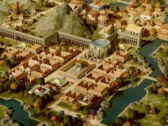 Citadelum'daki çeşitli binaları gösteren bir görüntü.