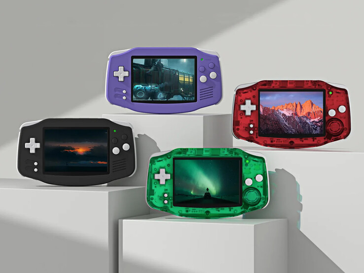 Anbernic RG34XX, Game Boy Advance’i de taklit ediyor.