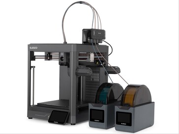 Centauri 2 Combo'ya bağlanmış H1 HT filament kurutucular.