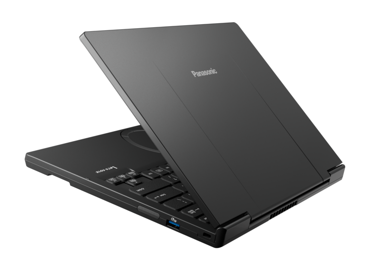 Panasonic Let's Note FC7'nin arkadan görünümü