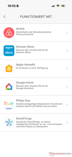 Yale Linus Akıllı Kilit L2 Lite birçok akıllı ev platformuyla entegre edilebilir