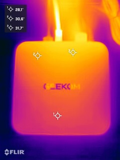 Geekom A7 Max stres testi (üst taraf)