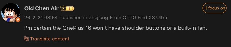 OnePlus 16'nın sızdırılan detayları.