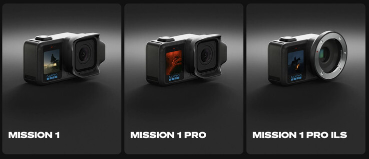 GoPro Mission 1 serisi ayrıca Hero 13 Black'e kıyasla %14 daha büyük bir arka OLED ekrana sahip.