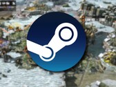Steam logosu ve şu anda %75 indirimli olan Endless Legend oyununu gösteren bir resim.