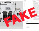Zima ürünleri için sahte alışveriş