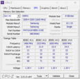 CPU-Z sistem bilgisi: SPD