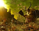 Total War: Warhammer III'te Ku'Gath'ı gösteren bir görüntü.