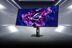 ROG Strix OLED XG34WCDMS. Asus, dünyanın en büyük OLED monitör markası olmaya devam ediyor.