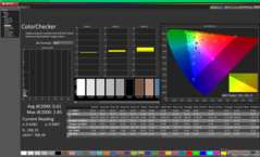 Kalibrasyon sonrası ColorChecker